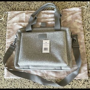 Dagne Dover Large Ryan Laptop Bag - Heather Gray